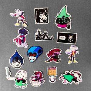پک استیکر طرح Deltarune