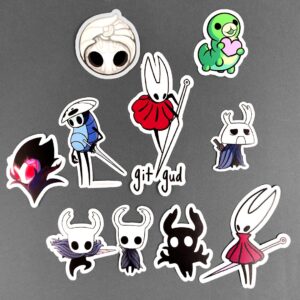 پک استیکر طرح Hollow Knight
