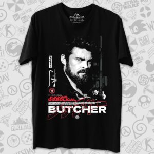 تیشرت The Boys طرح Billy Butcher Japanese Streetwear