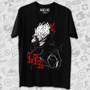 تیشرت Dandadan طرح Okarun White and Red