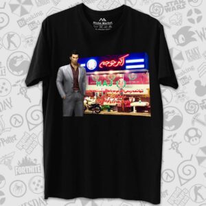 تیشرت Yakuza طرح Kiryu Akbar Joojeh