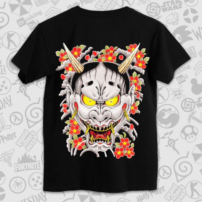 Majima Back Tattoo Black - 1K JPEG