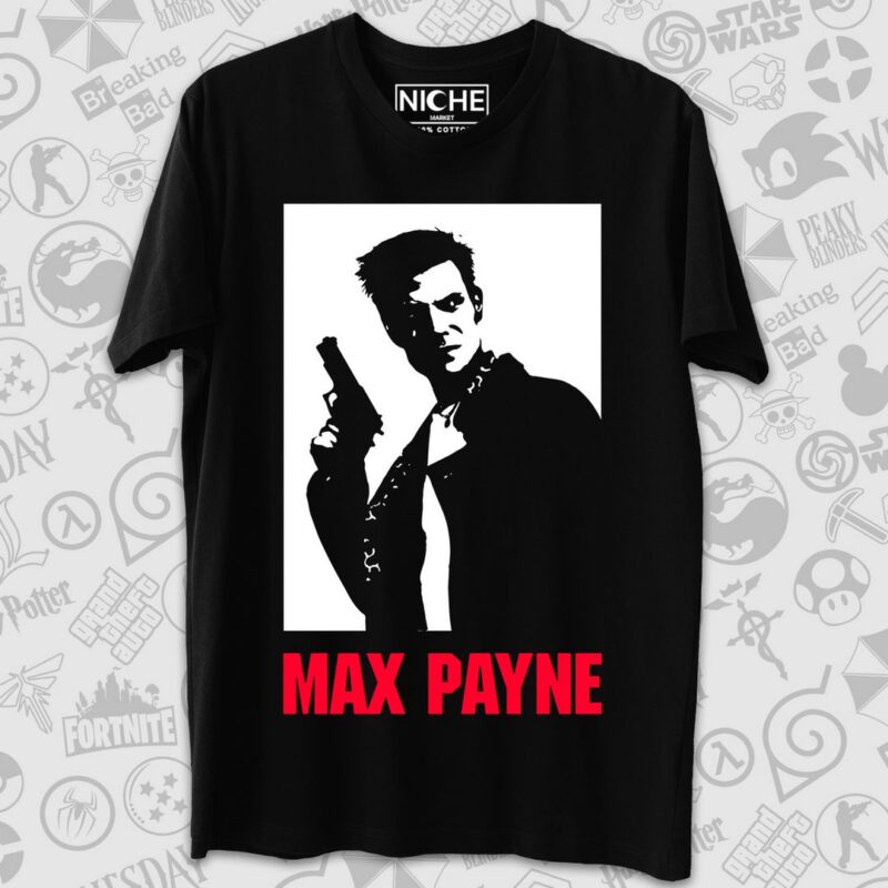 Max Payne Tshirt - 1K JPEG