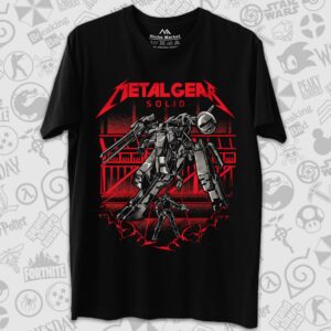 تیشرت Metal Gear طرح Rex Metal Silhouette