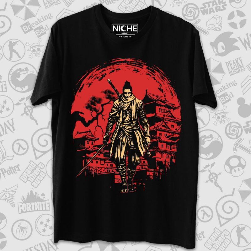 Sekiro Tshirt - 1K JPEG