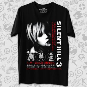 تیشرت Silent Hill طرح Silent Hill Grunge Cover
