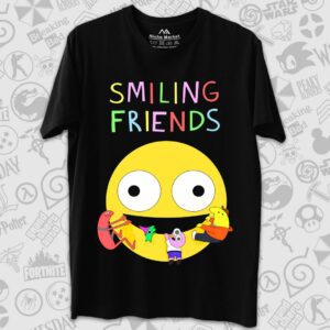 تیشرت Smiling Friends طرح Smiling Logo