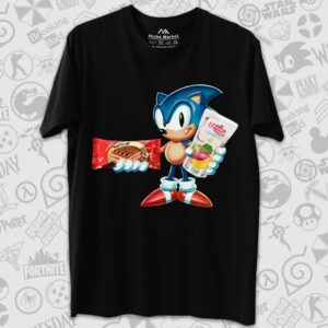 تیشرت Sonic طرح Sonic Cake and Sandis