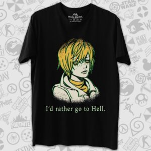 تیشرت Silent Hill طرح Go to Hell