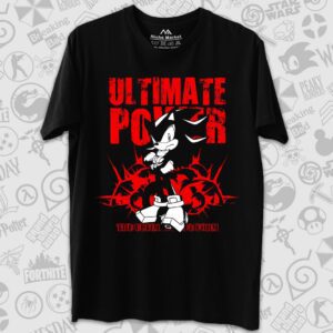 تیشرت Sonic طرح Shadow Ultimate Power