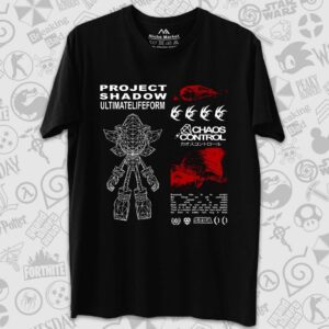 تیشرت Sonic طرح Project Shadow Ultimate Lifeform