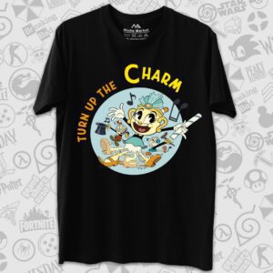 تیشرت Cuphead طرح Tune Up The Charm