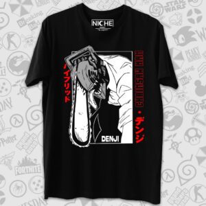 تیشرت Chainsaw Man طرح Denji Chainsaw