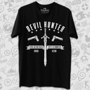 تیشرت Devil May Cry طرح Devil Hunter