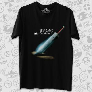 تیشرت Final Fantasy طرح FF7 Title Screen