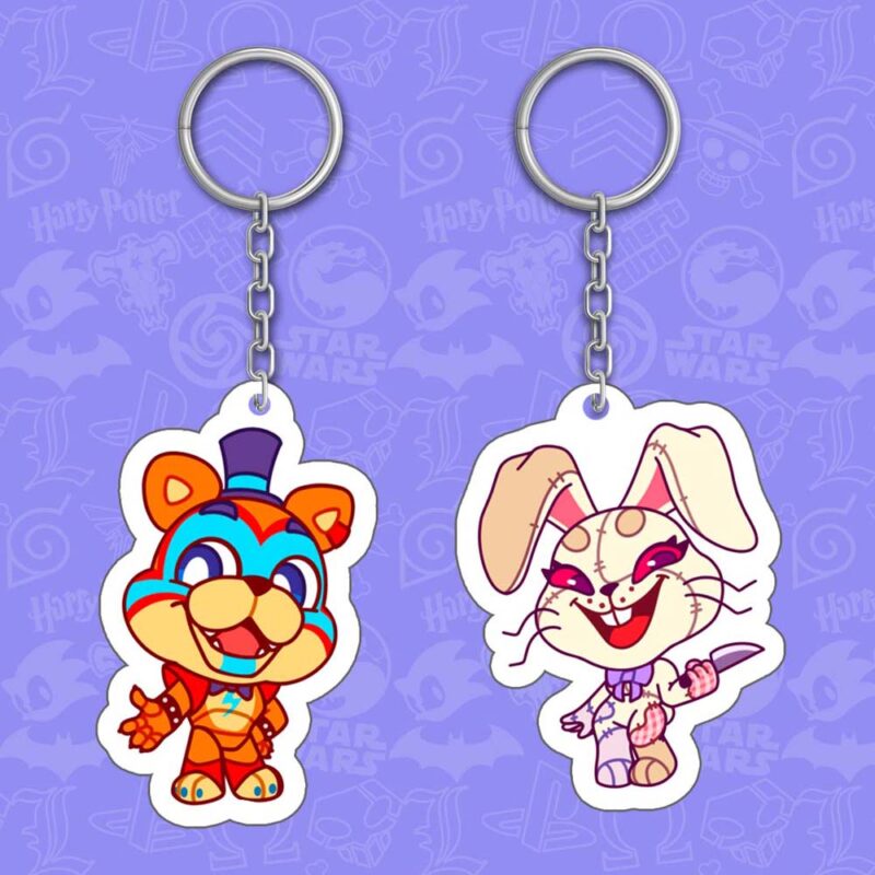 Freddy and Vanny Key Mock