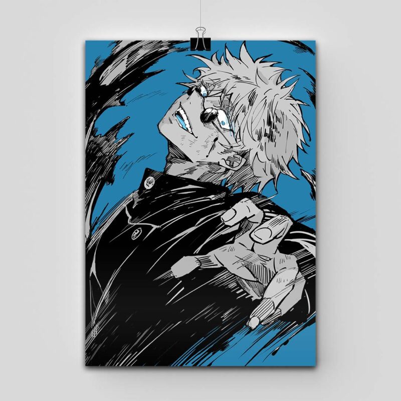 Gojo Blue Poster