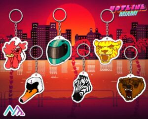 جاکلیدی Hotline Miami طرح The Masks