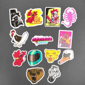 پک استیکر طرح Hotline Miami