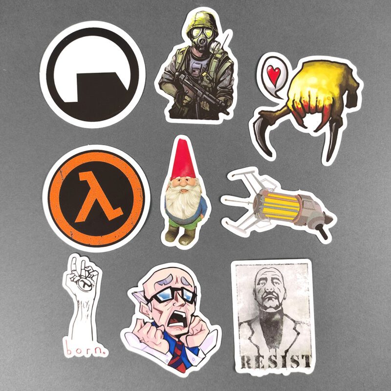 Half Life Stickers
