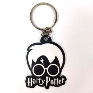 جاکلیدی Harry Potter طرح Harry Potter Grayscale Logo