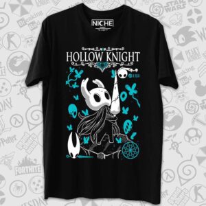 تیشرت Hollow Knight طرح Knight Minimal with Nail