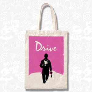 توت بگ Drive طرح Drive Guy Silouette