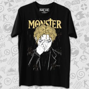 تیشرت Monster طرح Johan Liebert Minimal