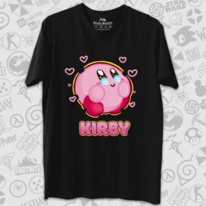 تیشرت Kirby طرح Ball of Hearts