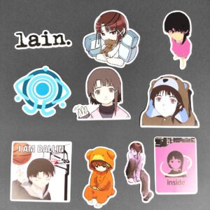 پک استیکر طرح Serial experiments Lain