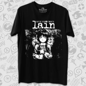 تیشرت Serial Experiments Lain طرح Lain Grunge