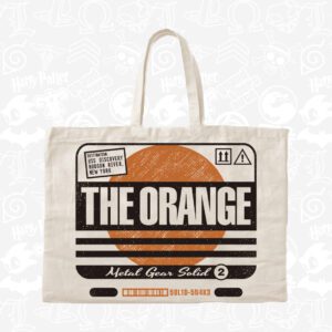 توت بگ Metal Gear Solid طرح Cardboard Box Orange