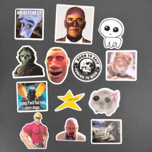 پک استیکر طرح میم