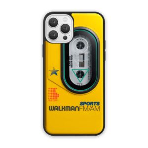قاب گوشی طرح Sony Walkman Yellow Sports