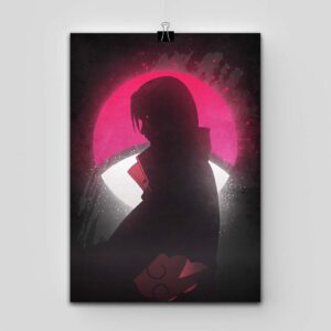 پوستر Naruto طرح Itachi Neon