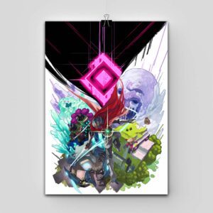 پوستر Hyper Light Drifter طرح Decisive Battle