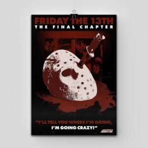 پوستر Friday The 13th طرح The Final Chapter