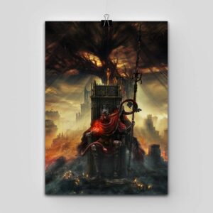 پوستر Elden Ring طرح The Tree