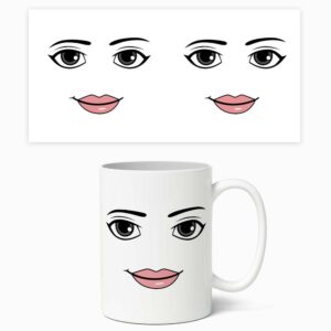 ماگ Roblox طرح The Female Face