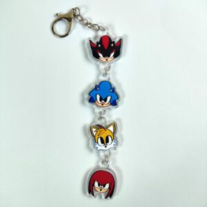 جاکلیدی قلاب دار Sonic طرح Sonic Team Faces AND Shadow