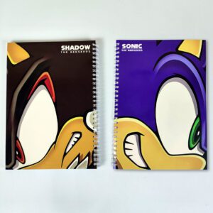 دفتر Sonic طرح Shadow and Sonic Sides