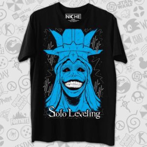 تیشرت Solo Leveling طرح Statue of God Minimal