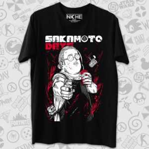 تیشرت Sakamoto Days طرح Taro Sakamoto Minimal