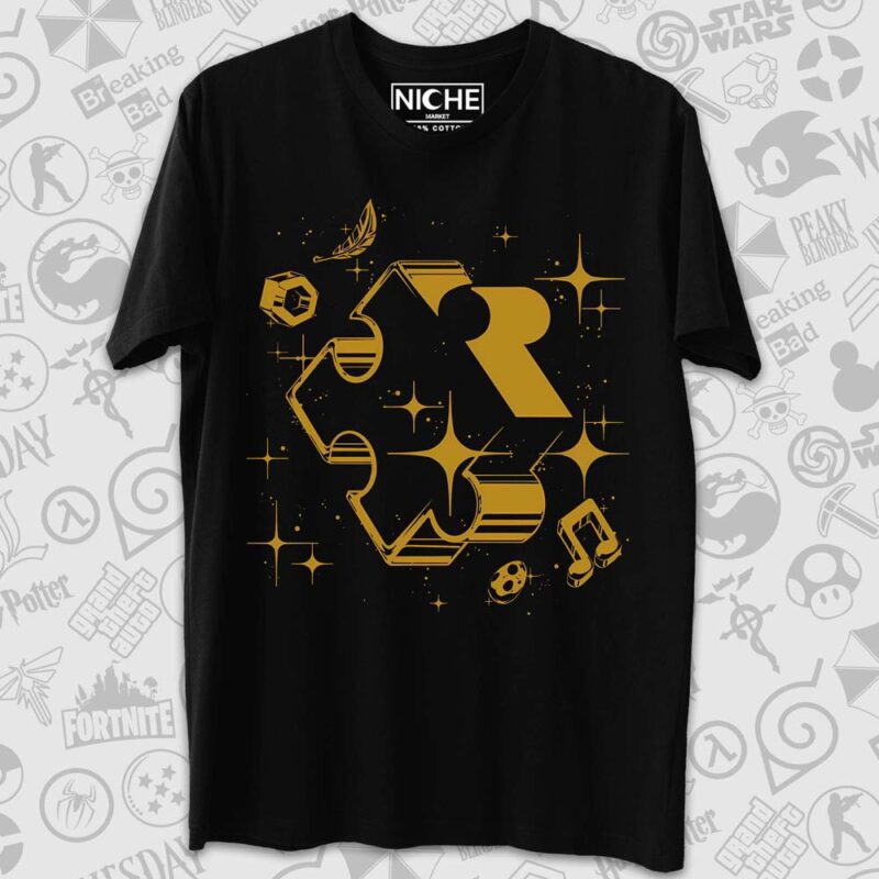 Tshirt Black dsaxwith designs 2