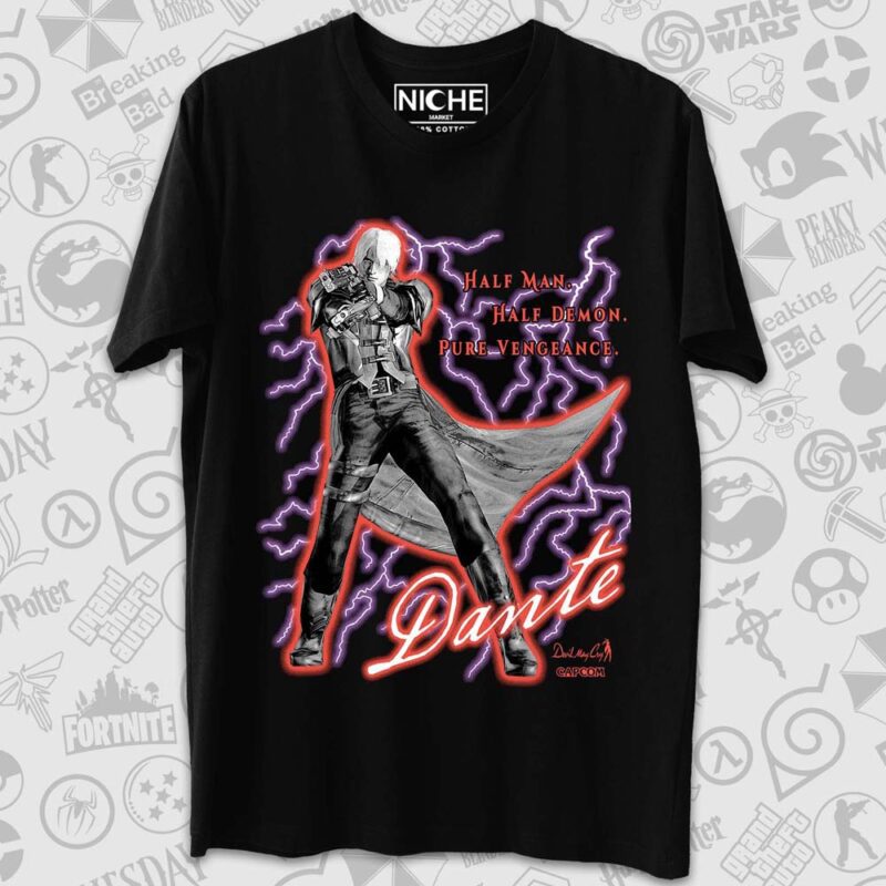 Tshirt Black with desigcsvns