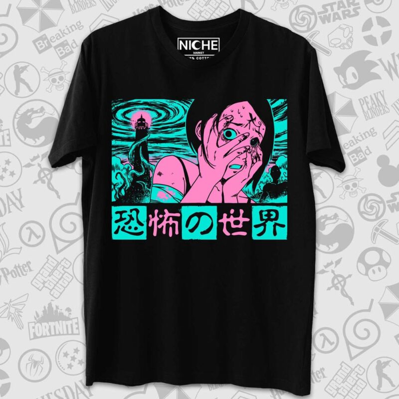 Tshirt Black with designs