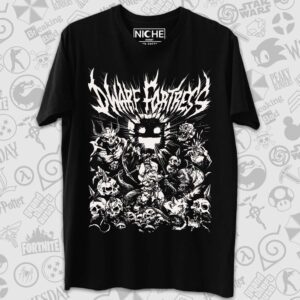 تیشرت Dwarf Fortress طرح Losing is Metal