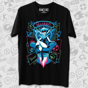 تیشرت DELTARUNE طرح Attack of the Killer Queen