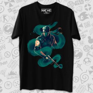 تیشرت Metal Gear Solid طرح Snake Essence