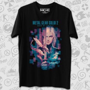 تیشرت Metal Gear Solid طرح MGS2 SONS OF LIBERTY